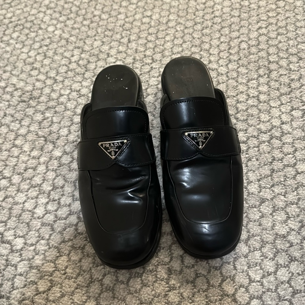 Prada mule black